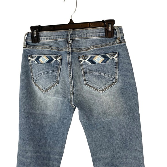 Driftwood Colette Classic Fit Embroidered Pocket Jeans Size 26 - Picture 8 of 9